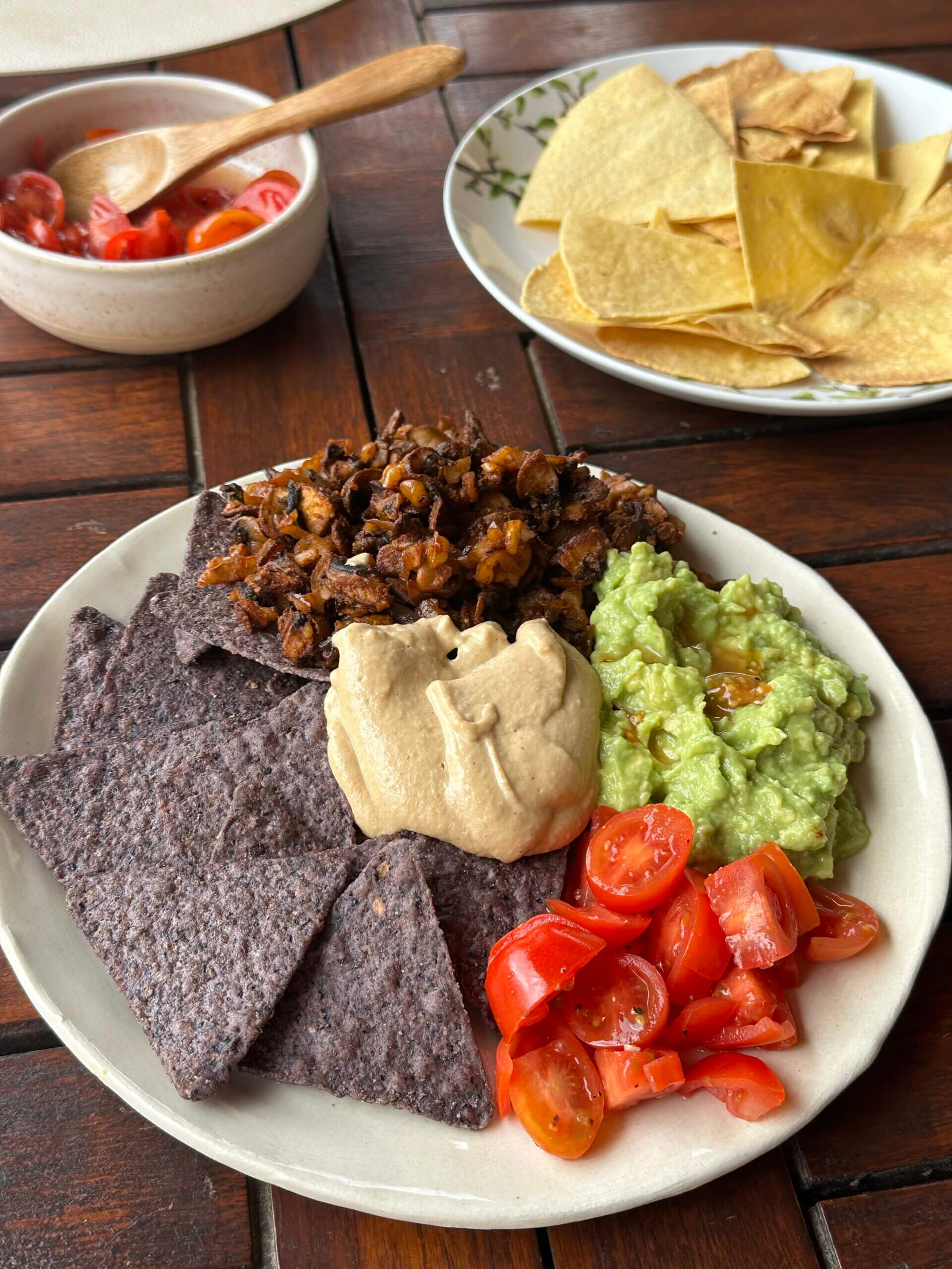 Hearty Vegan Loaded Nachos